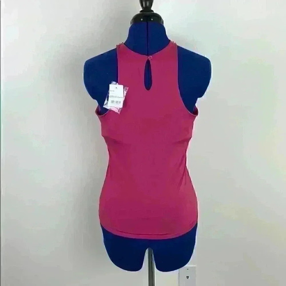 🆕 NWT Bisou Bisou halter top w/ beaded nec… - Picture 2 of 7